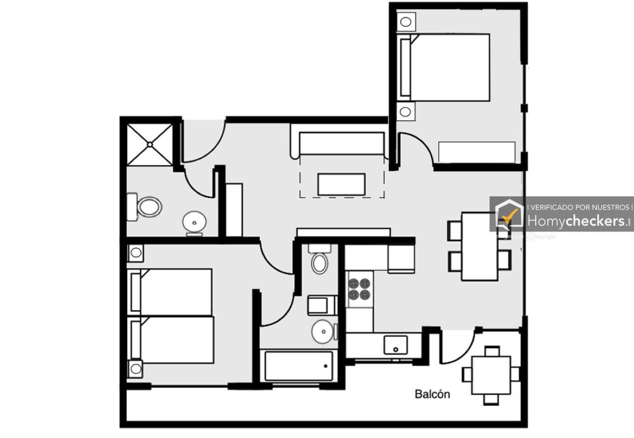 Cozy Apartamento Centro Torremolinos Luaran gambar